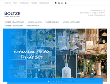 Tablet Screenshot of boltze.com